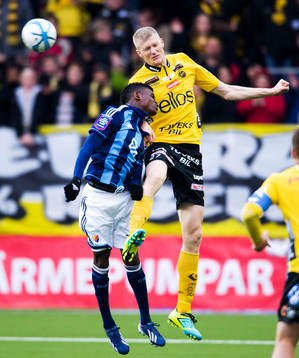Nickduell mellan Godsway Donyoh, Djurgården, och Tom