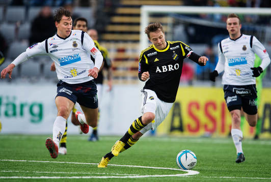 Marcus Hansson, Gefle, och Viktor Lundberg, AIK