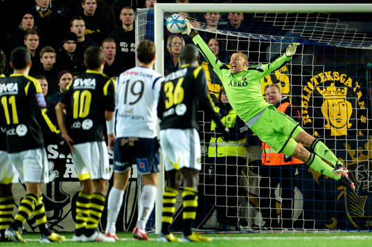 Ivan Turina, målvakt, AIK, släpper in 1-1