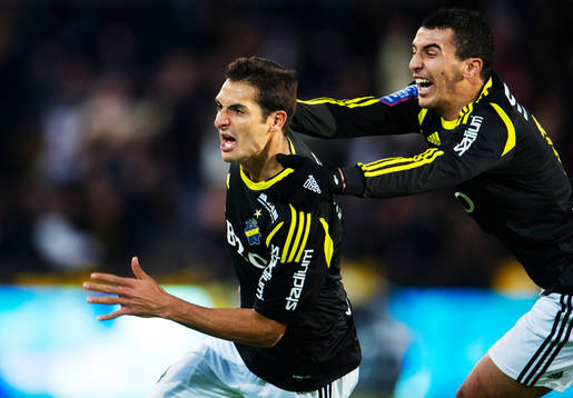Bläddra bland fler bilder av Fotboll, Allsvenskan, Gefle - AIK