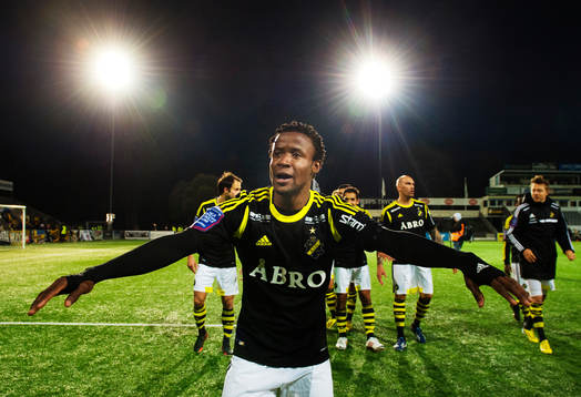 Kennedy Igboananike, AIK, som gjorde det matchvinnande