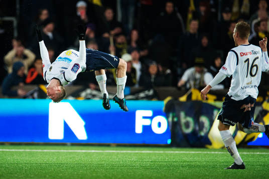 Alexander Faltsetas och David Fällman, Gefle, jublar