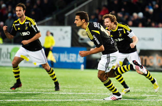 Celso Borges, Helgi Danielsson och Nils-Eric Johansson,