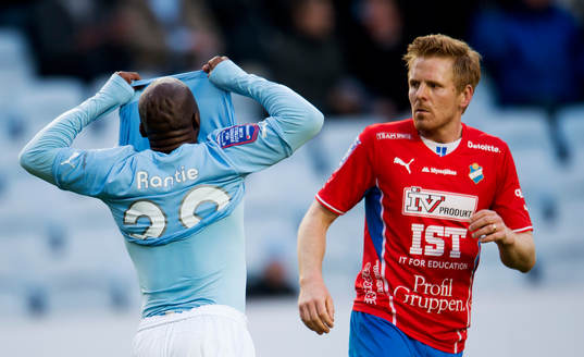 Tokelo Rantie, Malmö FF, deppar
