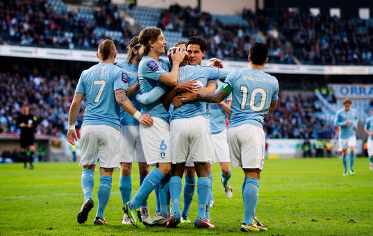 Markus Halsti, Tokelo Rantie, Miiko Albornoz, Malmö FF,