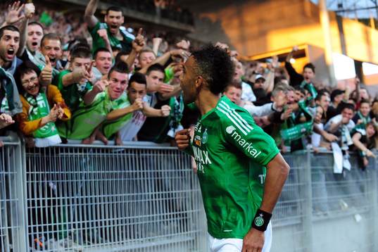 Pierre Emerick AUBAMEYANG - 24.04.2013 - Saint Etienne /