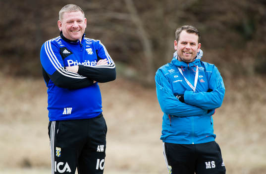 Alf Westerberg, tränare IFK Göteborg U21 och Mikael