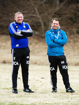 Alf Westerberg, tränare IFK Göteborg U21 och Mikael