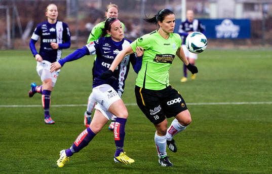 Bläddra bland fler bilder av Fotboll, Damallsvenskan, Jitex - Kopparbergs Göteborg
