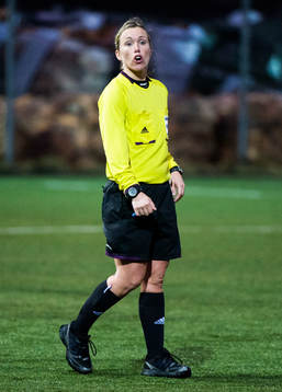 Sara Persson, domare från Rävlanda