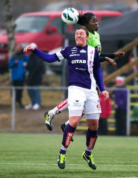 Nickdell mellan Elin Sandgren, Jitex, och Anita Asante,