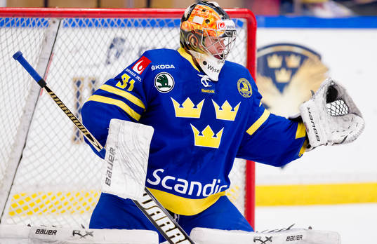 Johan Backlund, målvakt, Sverige