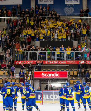 Sverige Sveriges spelare tackar publiken