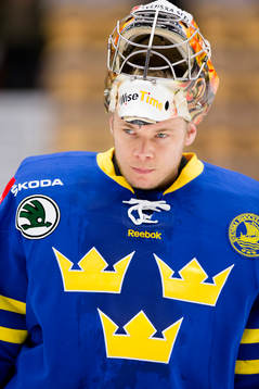 Johan Backlund, målvakt, Sverige
