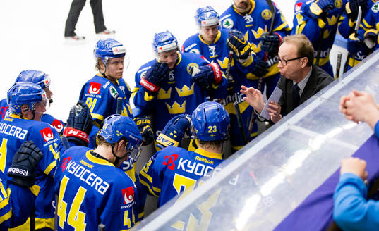 Förbundskapten tränare Pär Mårts, Sverige   coachar