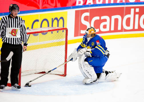 Johan Backlund, målvakt, Sverige deppar