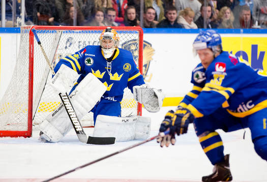 Johan Backlund, målvakt, Sverige