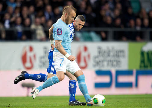 Magnus Eriksson, Malmö FF.Kjetil Waehler, IFK Göteborg