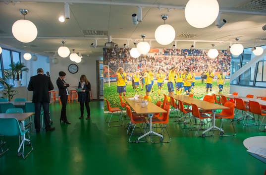 Invigning av nya lokaler i Arenastaden