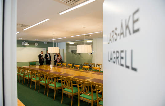 Invigning av nya lokaler i Arenastaden