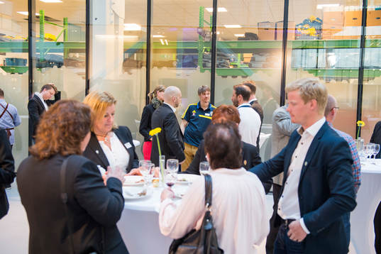Invigning av nya lokaler i Arenastaden