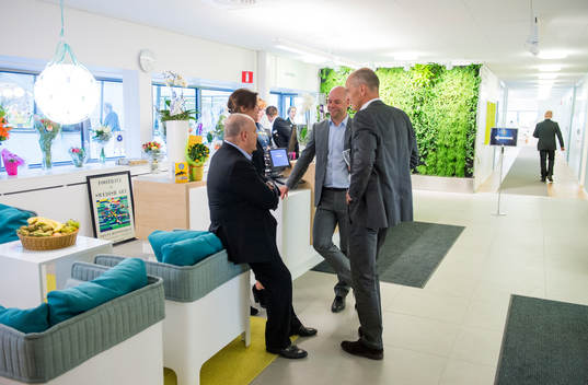 Invigning av nya lokaler i Arenastaden