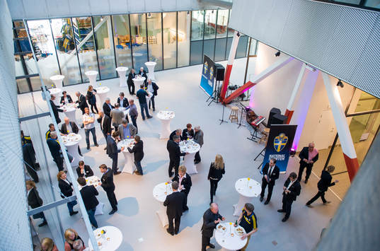Invigning av nya lokaler i Arenastaden