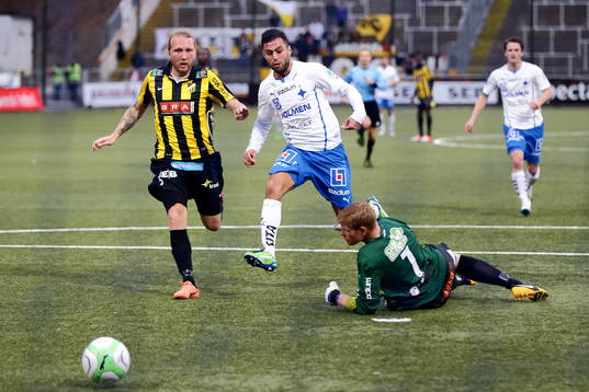 Imad Khalili, skjuter in 2-1