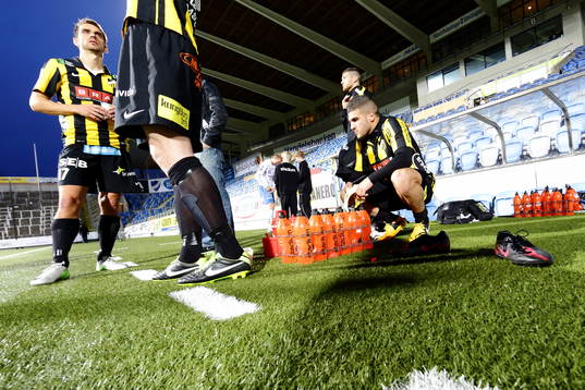 Björn Anklev och Moestafa El Kabir, Häcken, deppar
