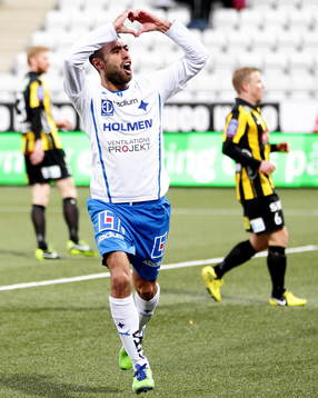 Imad Khalili, Norrköping, jublar