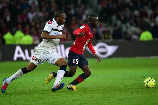 Sloan PRIVAT / Idrissa GUEYE - 26.04.2013 - Lille / Sochaux