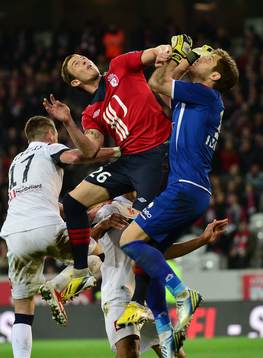 Nolan ROUX / Simon POUPLIN - 26.04.2013 - Lille / Sochaux -
