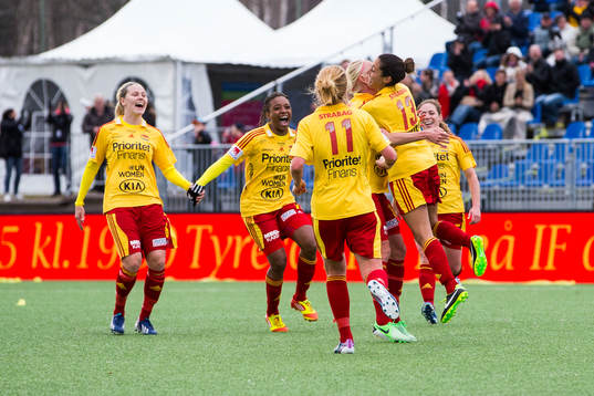 Christen Press gör 2-0 för Tyresö