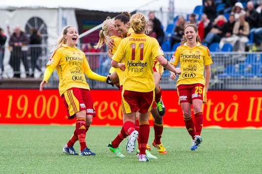 Christen Press gör 2-0 för Tyresö