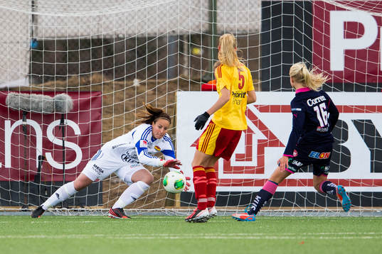 Carola Söberg, målvakt, Tyresö, Line Røddik Röddik
