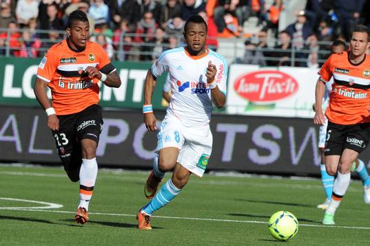 Mario LEMINA / Jordan AYEW - 27.04.2013 - Lorient /