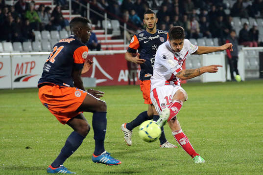 Bläddra bland fler bilder av Fotboll, Franska ligan, Ajaccio - Montpellier