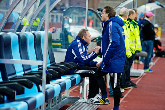 Anders Johansson och Martin Sundgren, tränare, Djurgården