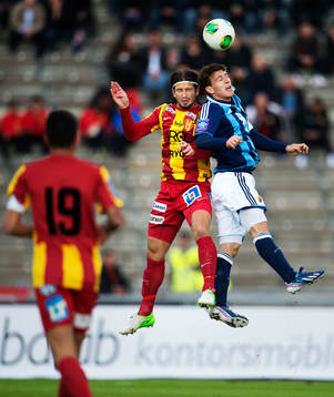 Haris Skenderovic, Syrianska, och Erton Fejzullahu,