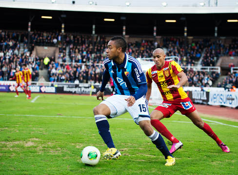 Brian Span, Djurgården, och Alessandro Silva Pereira,