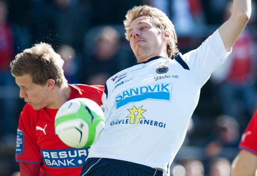 Emil Krafth, Helsingborg och Jakob Orlov, Gefle