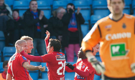 5-1, Mattias Lindström, Helsingborg, blir historisk just