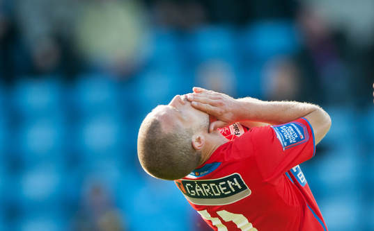 Christoffer Andersson, Helsingborg, förtvivlad