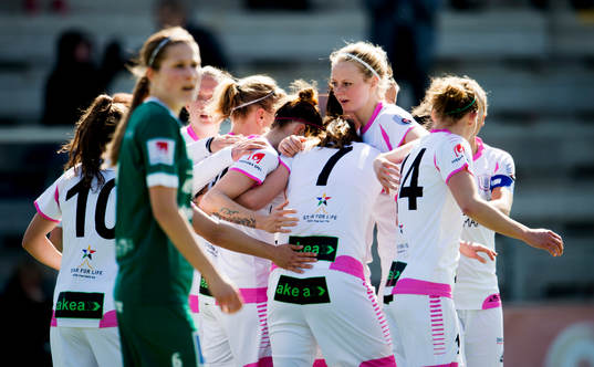 LdB FC Malmö jublar tillsammans
