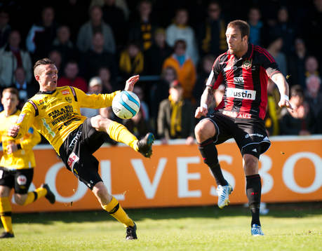 Kristian Haynes,  Mjällby, Andreas Haddad, Brommapojkarna