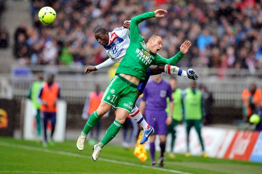 Yohan MOLLO / Mouhamadou DABO - 28.04.2013 - Lyon / Saint