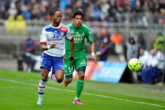 Bakary KONE / BRANDAO - 28.04.2013 - Lyon / Saint Etienne -