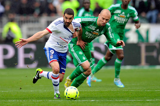Lisandro LOPEZ / Renaud COHADE - 28.04.2013 - Lyon / Saint