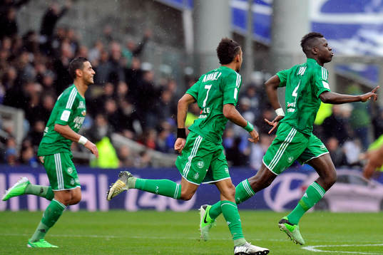 Joie de Kurt ZOUMA - 28.04.2013 - Lyon / Saint Etienne -