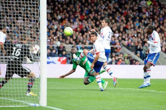 But de Kurt ZOUMA - 28.04.2013 - Lyon / Saint Etienne - 34e